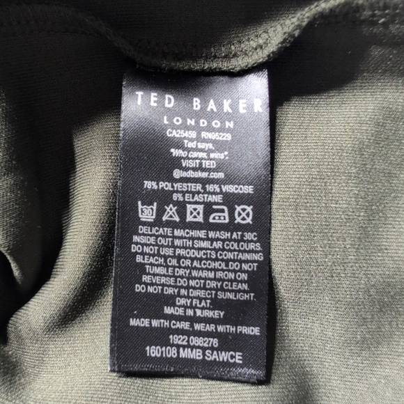 Ted Baker Olive Green Men's Sweater - Picture 6 of 8